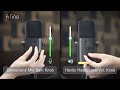 FIFINE-Kit de micrófono dinámico XLR con brazo Boom para mezclador,
