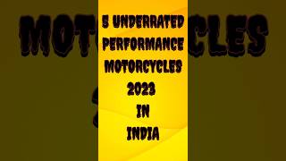 🛵 Top 5 Under Rated Motorcycle 🏍️💨#underrated #motorcycle #shortsvideo #shorts