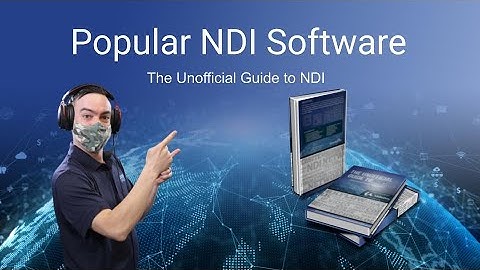 Unofficial Guide to NDI Course - Video #3 - Popular NDI Software & Hardware Solution