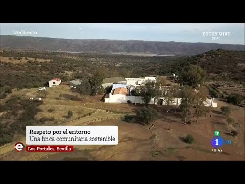 Un breve reportaje de España Directo de RTVE1 del 5 de diciembre sobre nuestra ecoaldea