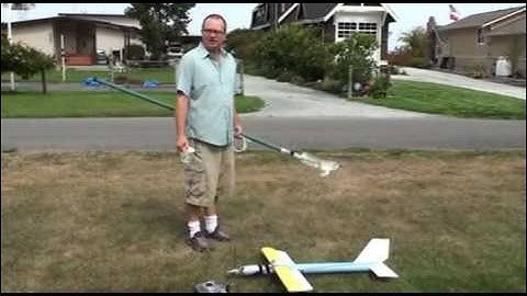 Pool Noodle RC Plane Flies Great!