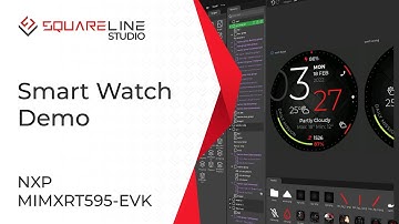 Smart Watch demo on NXP MIMXRT595-EVK
