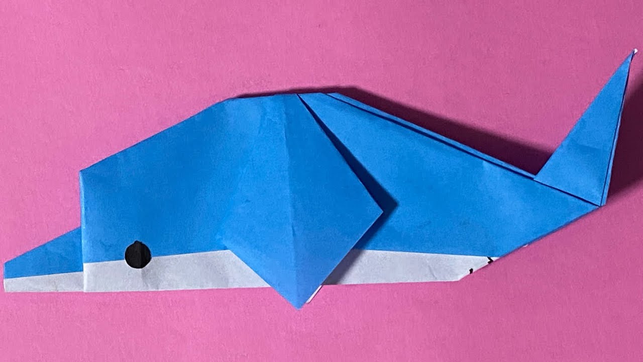 折り紙 イルカ 折り方 折り紙 簡単 イルカ 折り紙 立体 折り紙 不思議な折り紙 簡単 イルカ 折り方 折り紙 簡単 Origami Dolphin Youtube