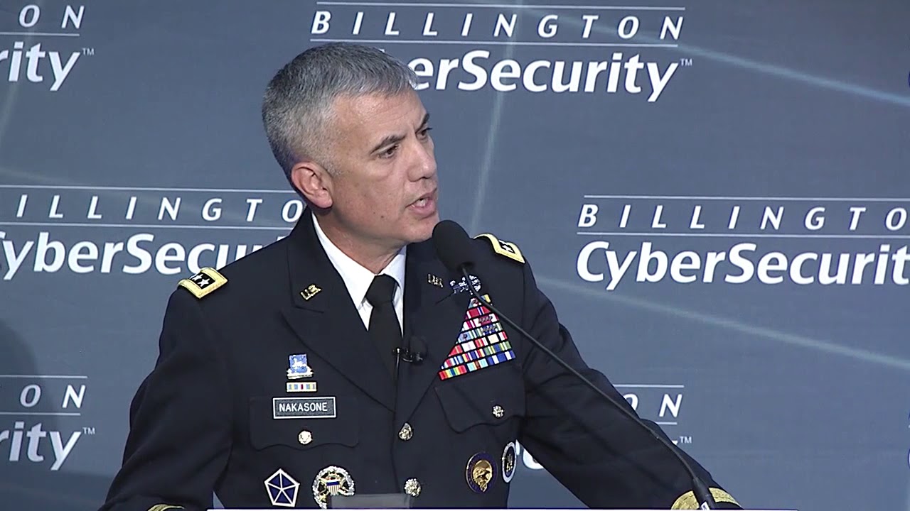 General Paul Nakasone Keynote Sept 6 18 Youtube
