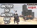 Day 5 on a pvp server  conan exiles