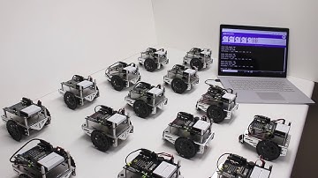 Wireless Control of 20 cyber:bots from a single Micro:bit using Python