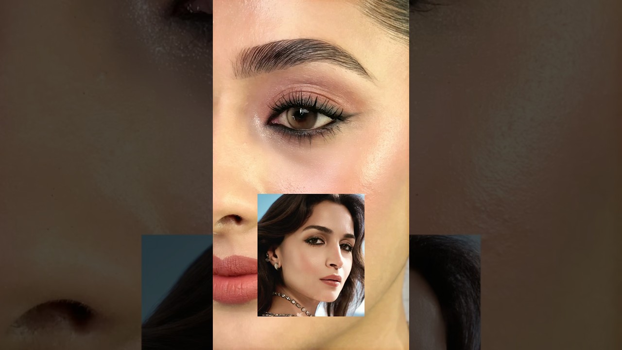 Alia Bhatt’s eye makeup at Cannes 2025🖤 