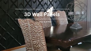 Amazon 3D Wall Panels| #howtoinstall3dwallpanels  #3dwall  #art3dPVC3Dwallpanel #pvcwallpanels