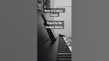 Thumbnail of Waltz in A minor - Chopin. #youtubeshorts #kingsway #shorts #pianist #youtube #classicalmusician