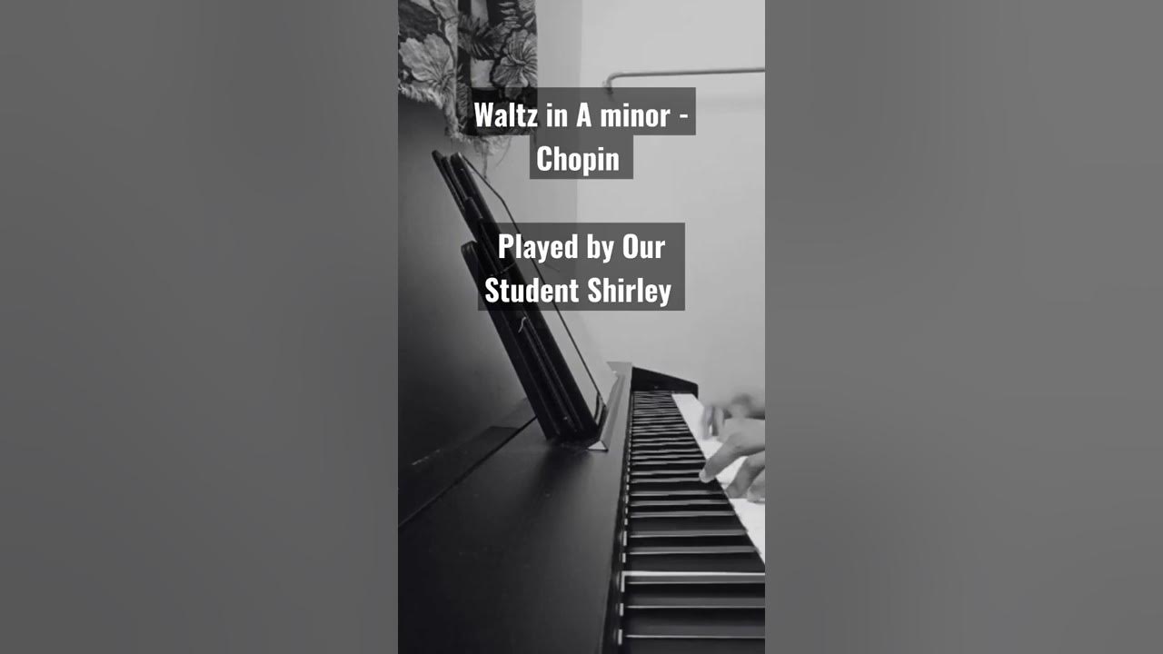 Waltz in A minor - Chopin. #youtubeshorts #kingsway #shorts #pianist #youtube #classicalmusician