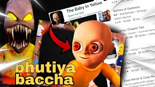 YELLOW BABY IS SO SCARY !!! bhutiya baccha