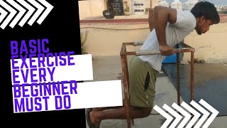BASIC EXERCISE EVERY BEGINNER MUST DO | No Gym