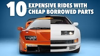 10 Expensive Rides With Parts Borrowed From Cheap Cars