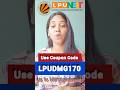 LPUNEST Coupon Code 2026 | LPUNEST Discount Code | LPUNEST Form Filling | LPUNEST Exam 2026 #lpunest