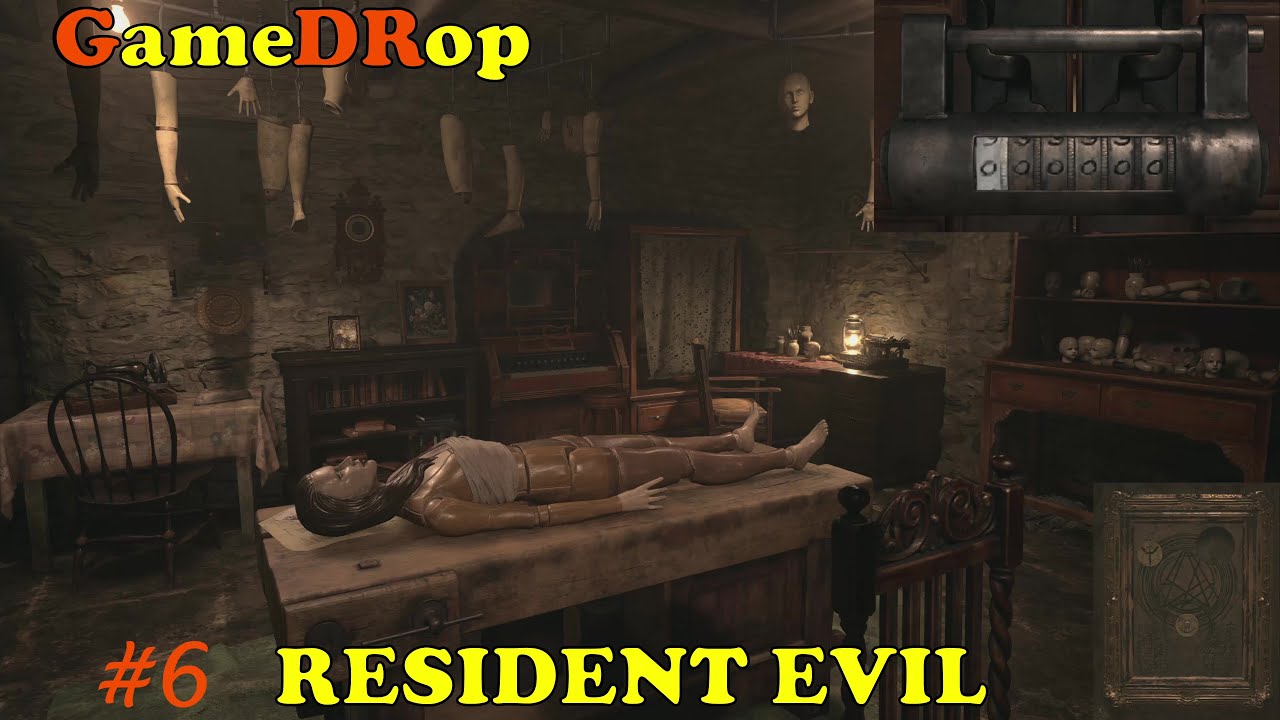 Resident Evil 8 Village Doll Woman Puzzle/ Doll re8 code/ Film