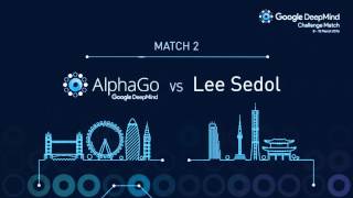 Google DeepMind Challenge Match 2 AlphaGo vs Lee Sedol