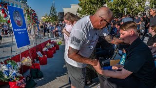 'She Was One Pretty Badass Marine.' See Roseville Vigil For Sgt. Nicole Gee
