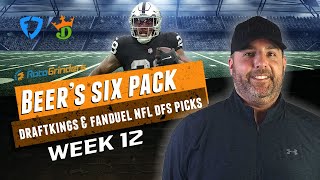 DRAFTKINGS & FANDUEL NFL PICKS WEEK 12 - DFS 6 PACK 