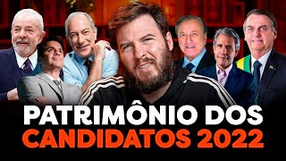 QUEM TEM MAIS DINHEIRO, LULA OU BOLSONARO? | O patrimônio de TODOS OS CANDIDATOS À PRESIDÊNCIA 2022!
