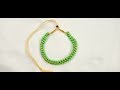 Handmade Silk Thread Necklace Making At Home|| Simple Jewellery || Crafts Malayalam