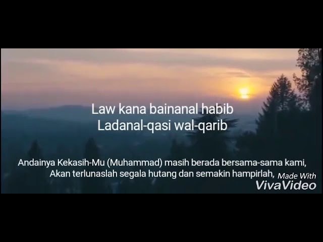 LAW KANA BAINANAL HABIB + ARTI, Bikin Nangis 😭😭 class=