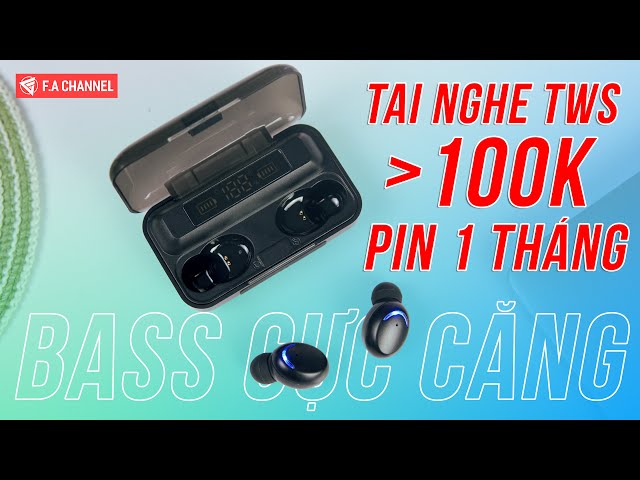 Tai Nghe Bluetooth TWS Giá Hơn 100K Mà Pin Tận 1 Tháng, Bass Căng, Cảm Ứng Cực Ngon!