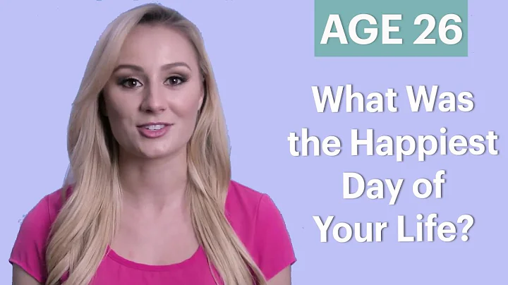 70 People Ages 5-75 Answer: What Was the Happiest Day of Your Life? | Glamour - DayDayNews