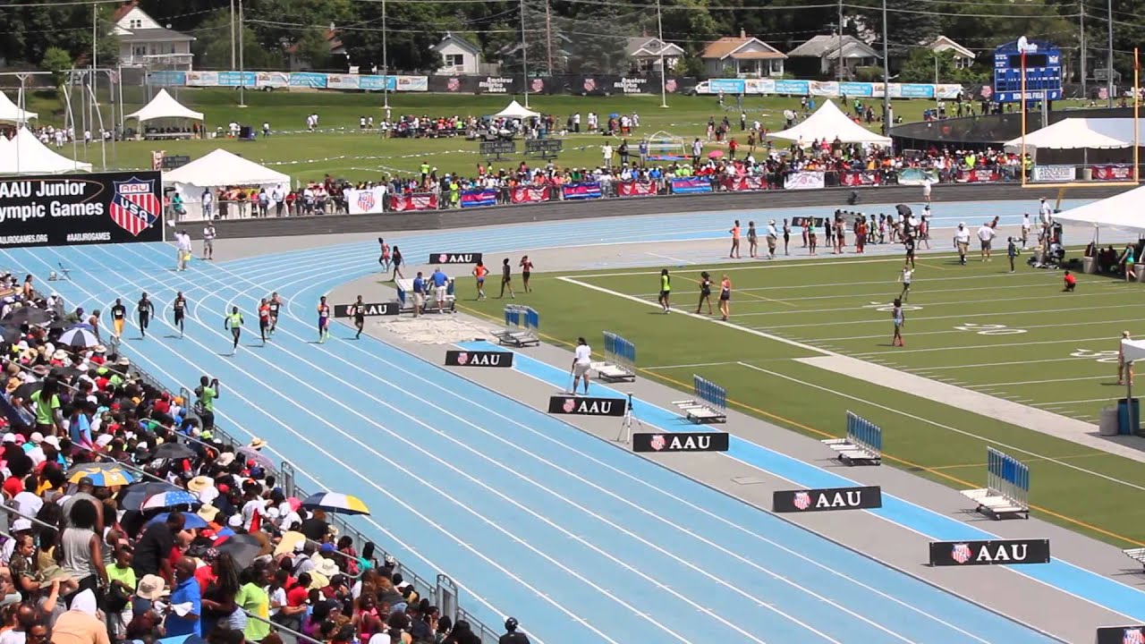 Winslow Elite Boys 2014, Dom, 200m preliminaries AAU Junior Olympics