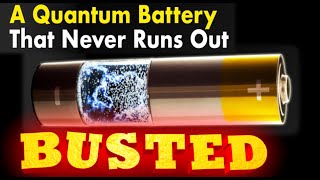 Quantum Battery: BUSTED!