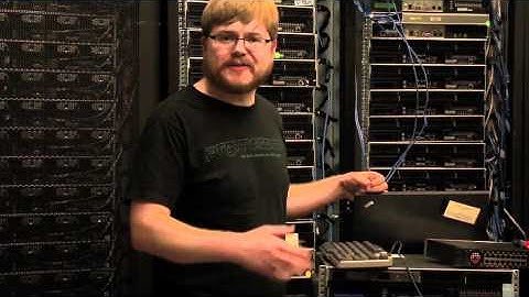 Rackable Roamer Phantom with Digi Terminal Server cm32 out of band console management part 3