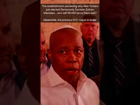 You Mad Mamdani Won T Put NYC First But Adams Literally Flew To Israel To Brag That He Served THEM