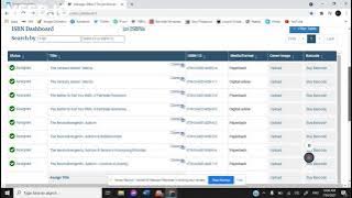 Purchasing and Assigning ISBN numbers