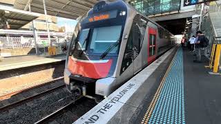 Sydney Trains Mariyung D Set D45 + D126 Arrives at Blacktown 