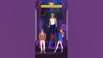 Pose Puzzle; Tricky Paper Doll - LEVEL 16 | Happy Puzzle Time #puzzle #ytshorts #games