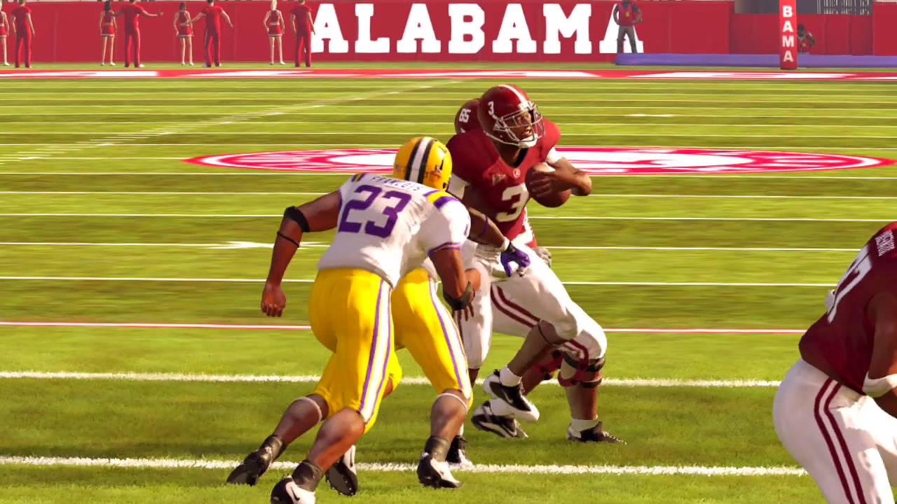 NCAA Football 12 #4 LSU Tigers vs #2 Alabama Crimson Tide - YouTube