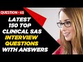 Clinical SAS Interview Questions and Answers for Freshers & 2 - 3 Years Experienced | Question - 65