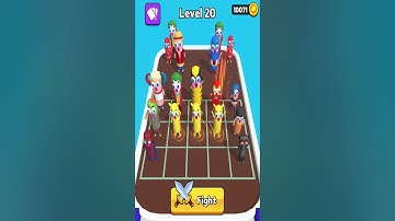 Merge Master: Monster Run 👀 20 Level Gameplay Walkthrough | Best Android, iOS Games #shorts