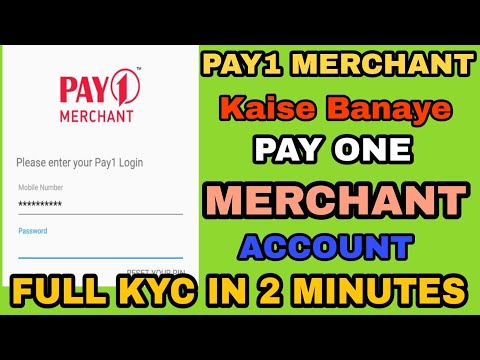Pay 1 merchant account kaise banayen , pay1 merchant account full kyc in hindi . Pay1 kyc kaise kare