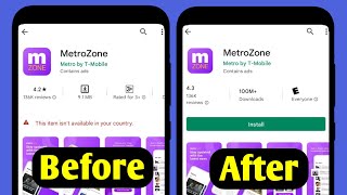 How to Metro Zone App Not Available In Your Country Problem Solved | MNtechwork screenshot 5