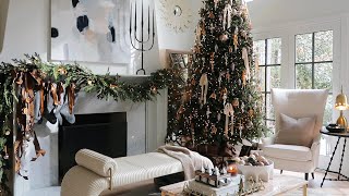 Christmas Decorating | How to Style a Holiday Mantel