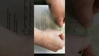 Measuring Distance of Curved Features on a Map - String Method