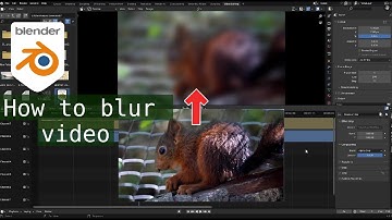 How to blur your video in Blender Video Editor Quick Tutorial