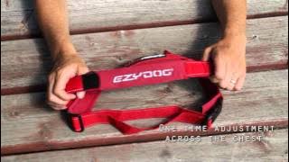 EzyDog QuickFit Dog Harness - Simple Support