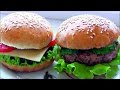 Гамбургеры в домашних условиях / Вкусные булочки для бургеров