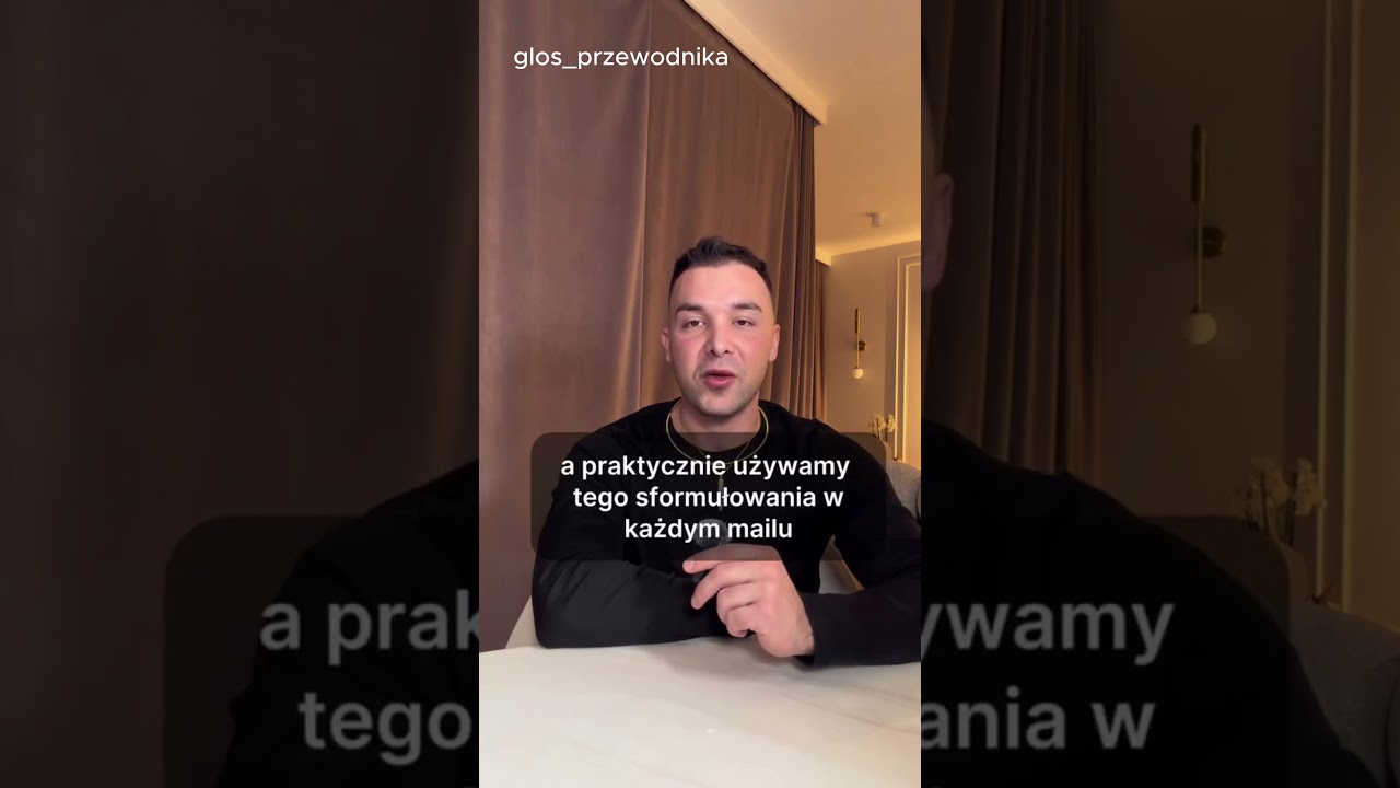 NIE POZDRAWIAJCIE SIĘ — Transcript