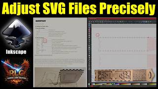 Use Inkscape to adjust SVG laser cut file material thickness & KERF