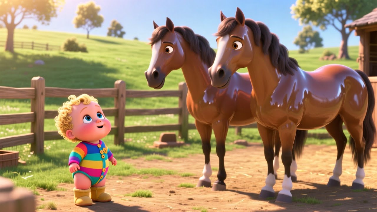 Beep Beep Farm Adventure 🚜🐄   Fun Kids Learning Video   Preschool Educational Adventure