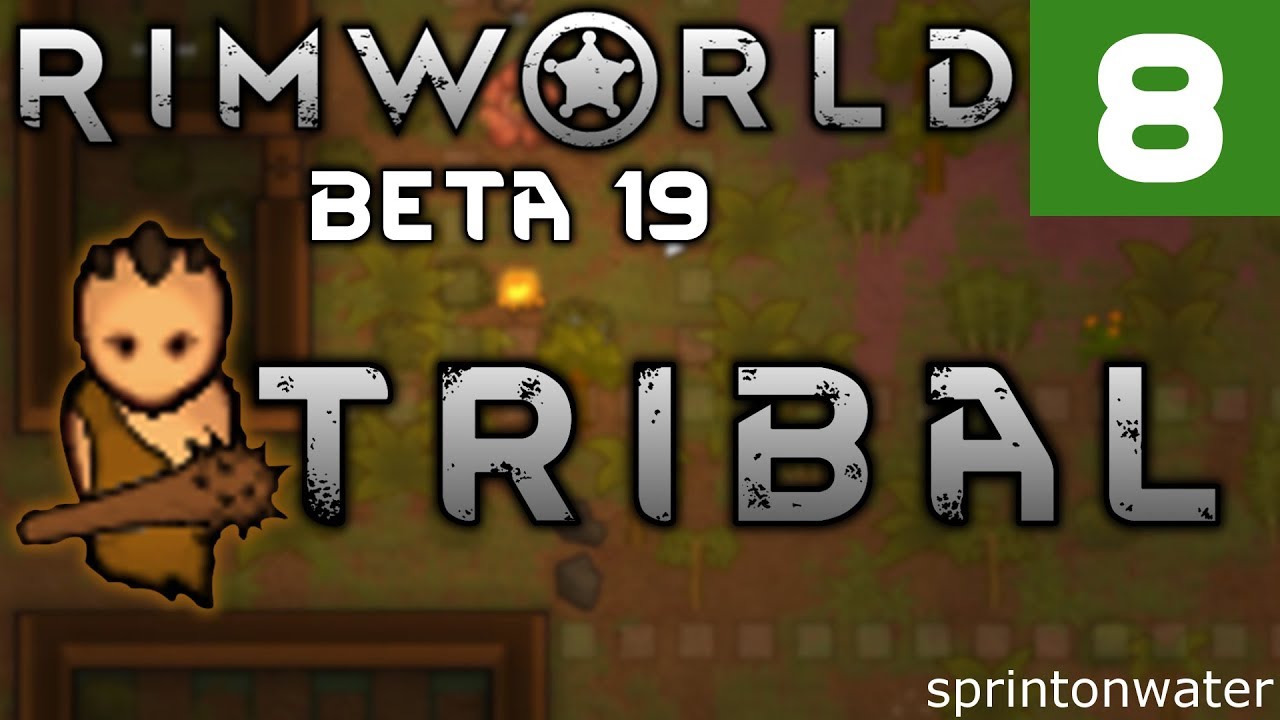 'An Stash of Items.' RIMWORLD Beta 19 // Let's Play PERMADEATH Lost Tribe //