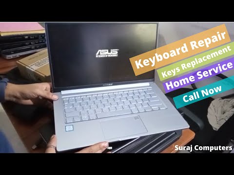 Asus Laptop Keyboard repair or replacement near me  Replace Missing Keys #Shorts #Gurgaon #Delhi