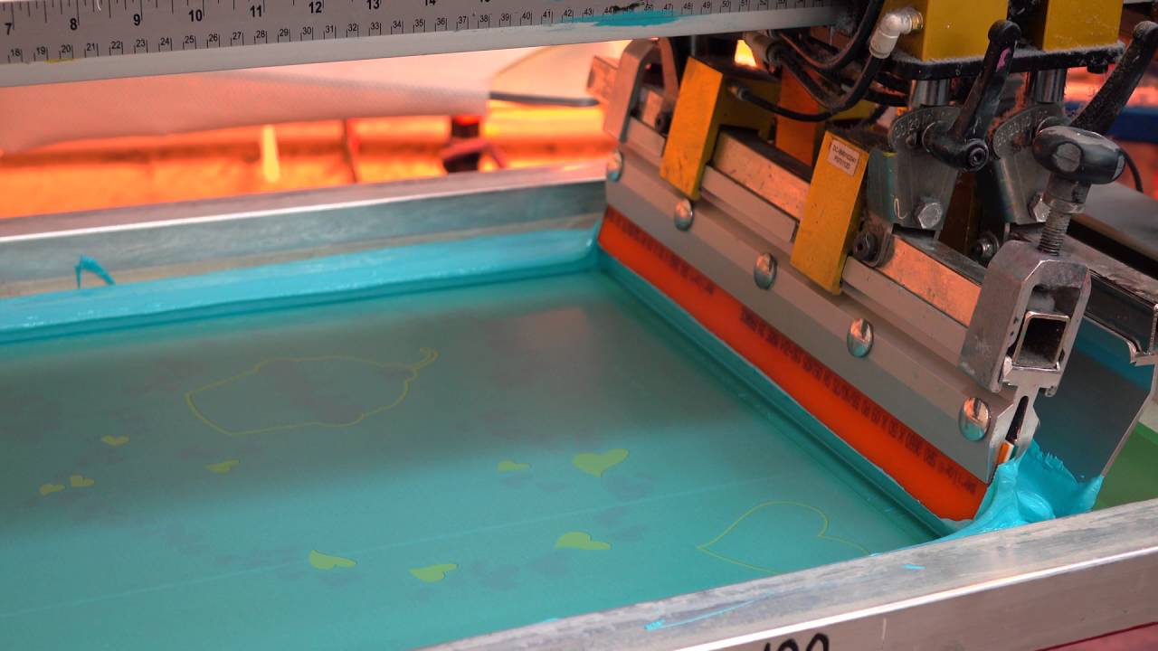 Screen Print Express Video YouTube